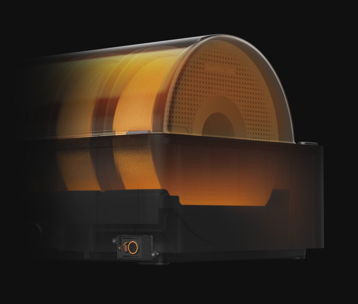 Load video: Bambu Lab AMS HT - Automatic Material System