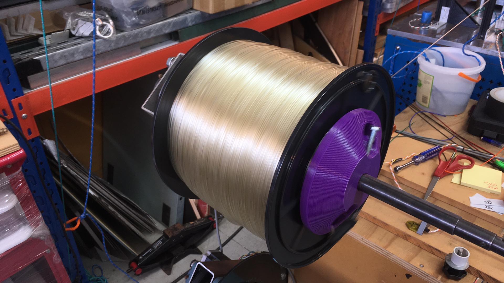 KiwiFil Tough PLA Pro 1.75mm CC Clear 1kg and 5kg Filament - view 4