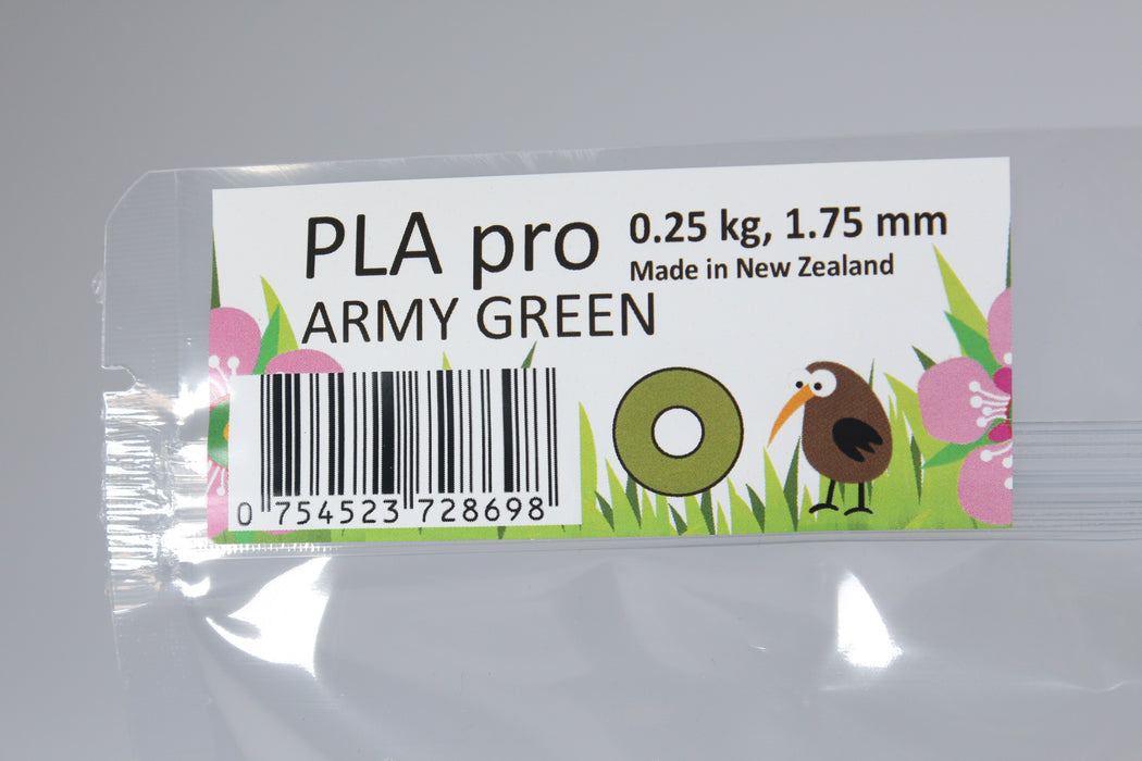 KiwiFil PLA Pro 1.75mm Army Green 250g