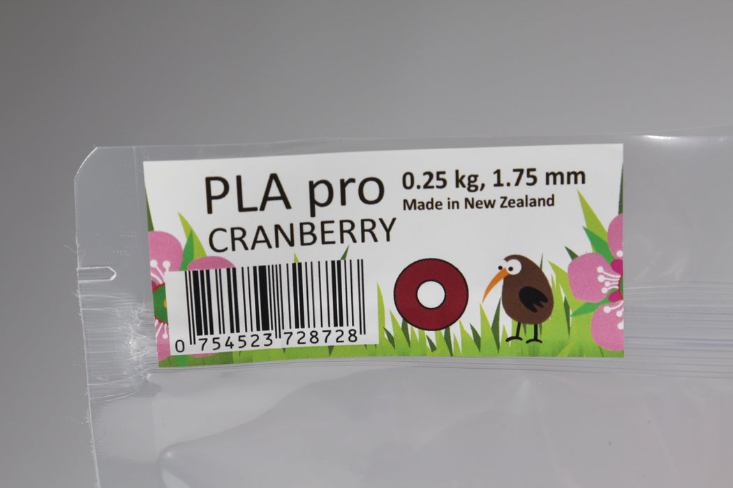 KiwiFil PLA Pro 1.75mm Cranberry 250g