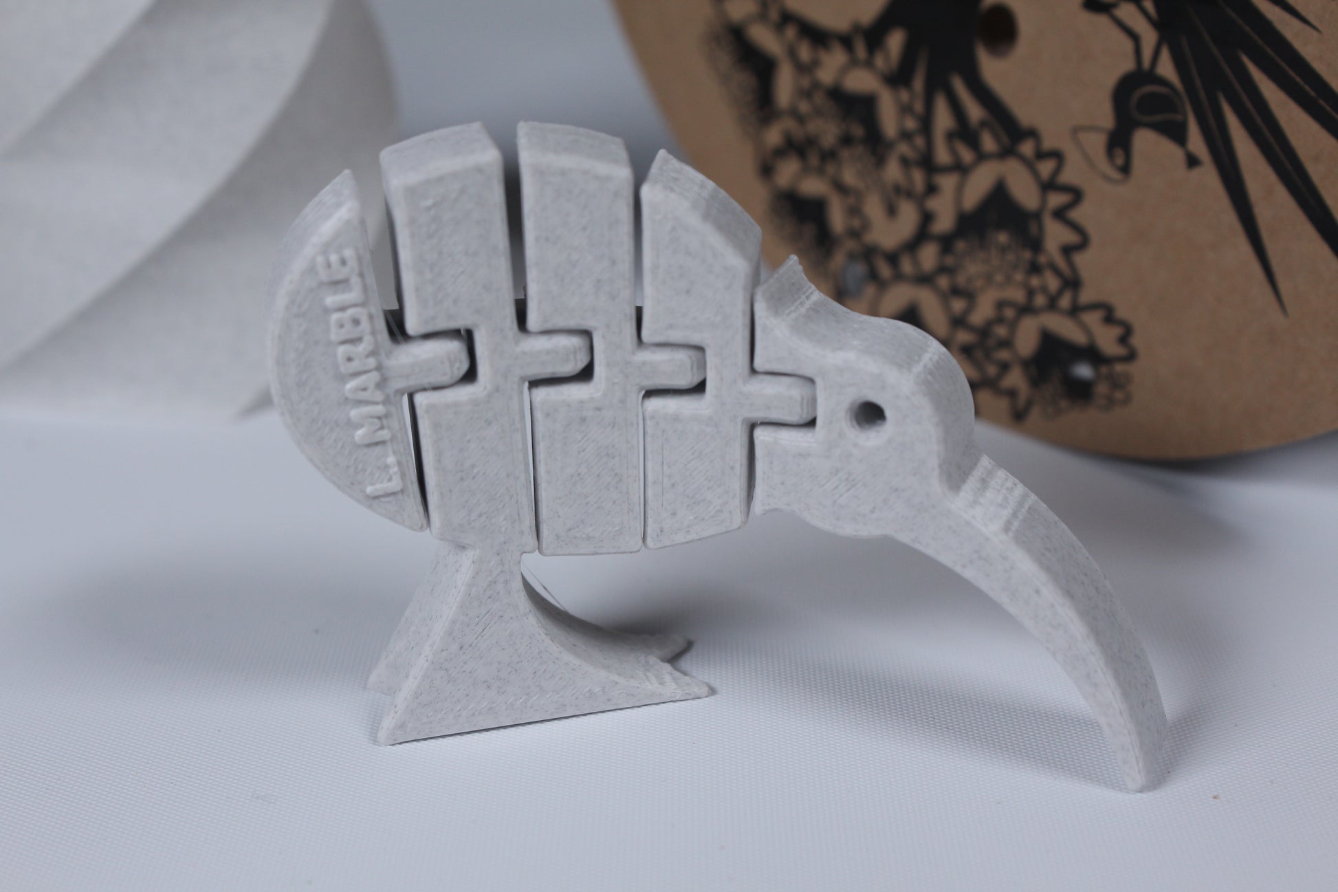 KiwiFil Tough PLA Pro 1.75mm Light Marble 1kg and 5kg Filament - view 2