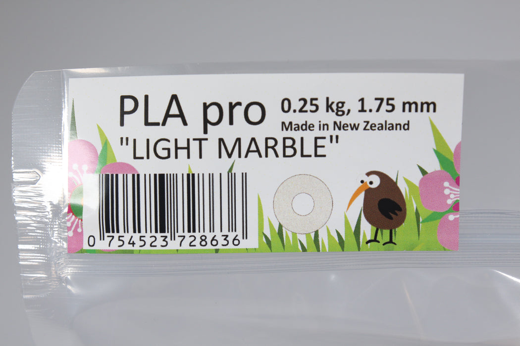 KiwiFil PLA Pro 1.75mm Light Marble 250g