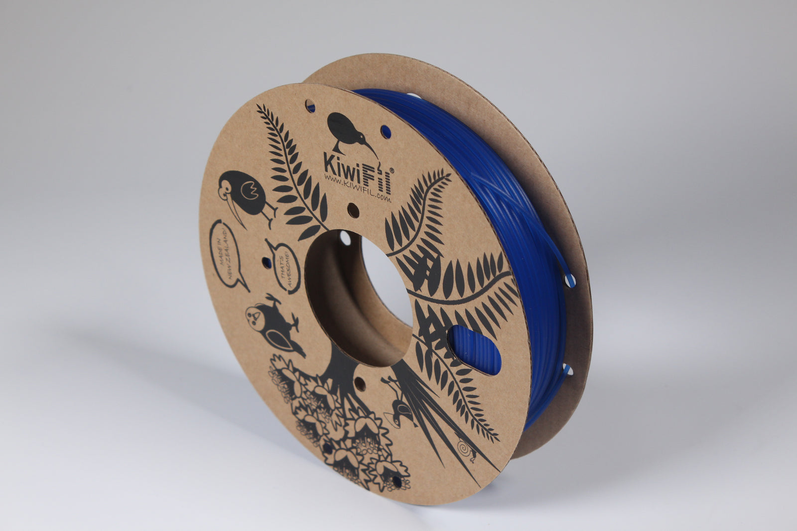 KiwiFil PLA Pro 1.75mm Translucent Blue 250g