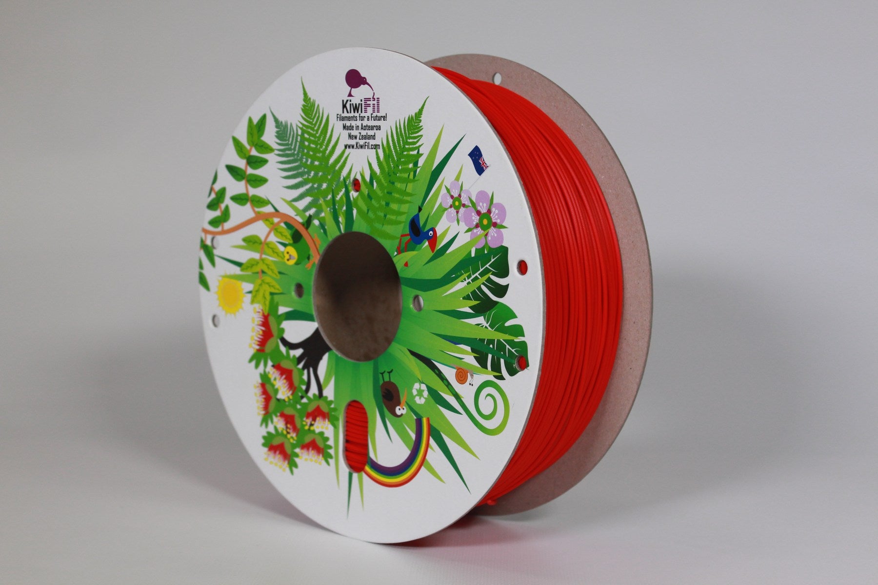 KiwiFil Tough PLA Pro 1.75mm Race Car Red 1kg Filament - view 2