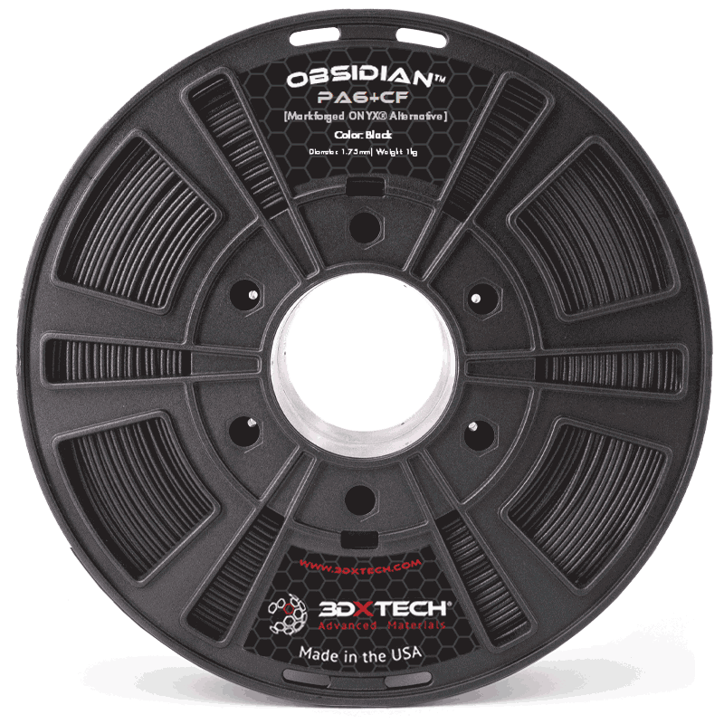 3DXTech Obsidian Markforged filaments Series